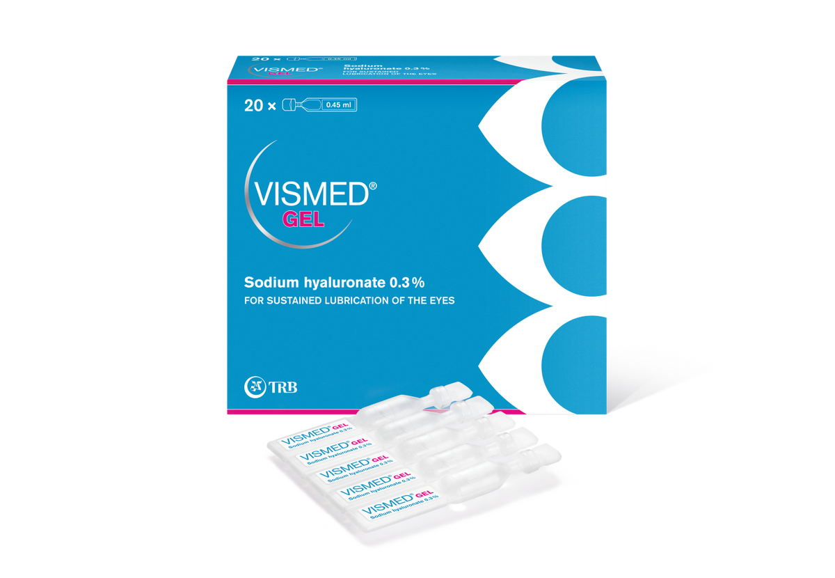 VISMED Gel Augengel 3mg/ml Monodosen (20 x 0.45ml)