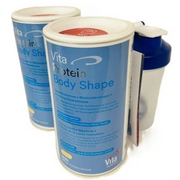 Vita Protein Body Shape Pulver, plus Shaker (2x495g)