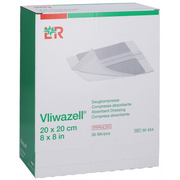 Vliwazell Saugkompresse, 20x20cm (30 Stk)