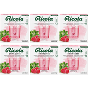waterdrop x Ricola Drink Cubes Himbeer Melisse (6x12 Stk)
