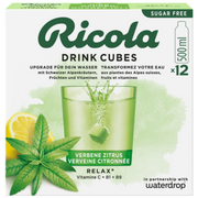 waterdrop x Ricola Drink Cubes Verbene Zitrus (12 Stk)