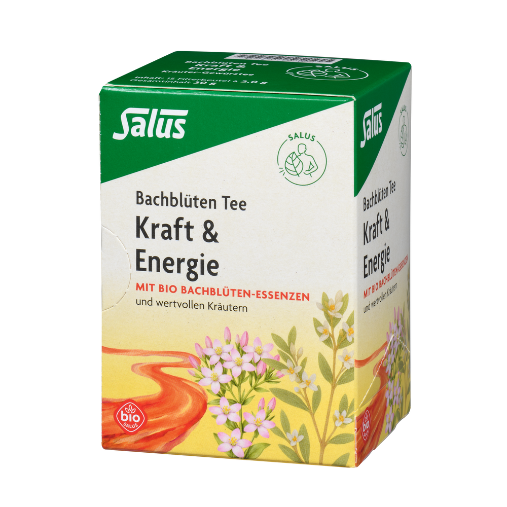 Salus Bachblüten Tee Kraft & Energie Bio (15 Stk)