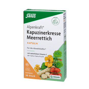 Salus Alpenkraft Kapuzinerkresse Meerrettich Kapseln (30 Stk)