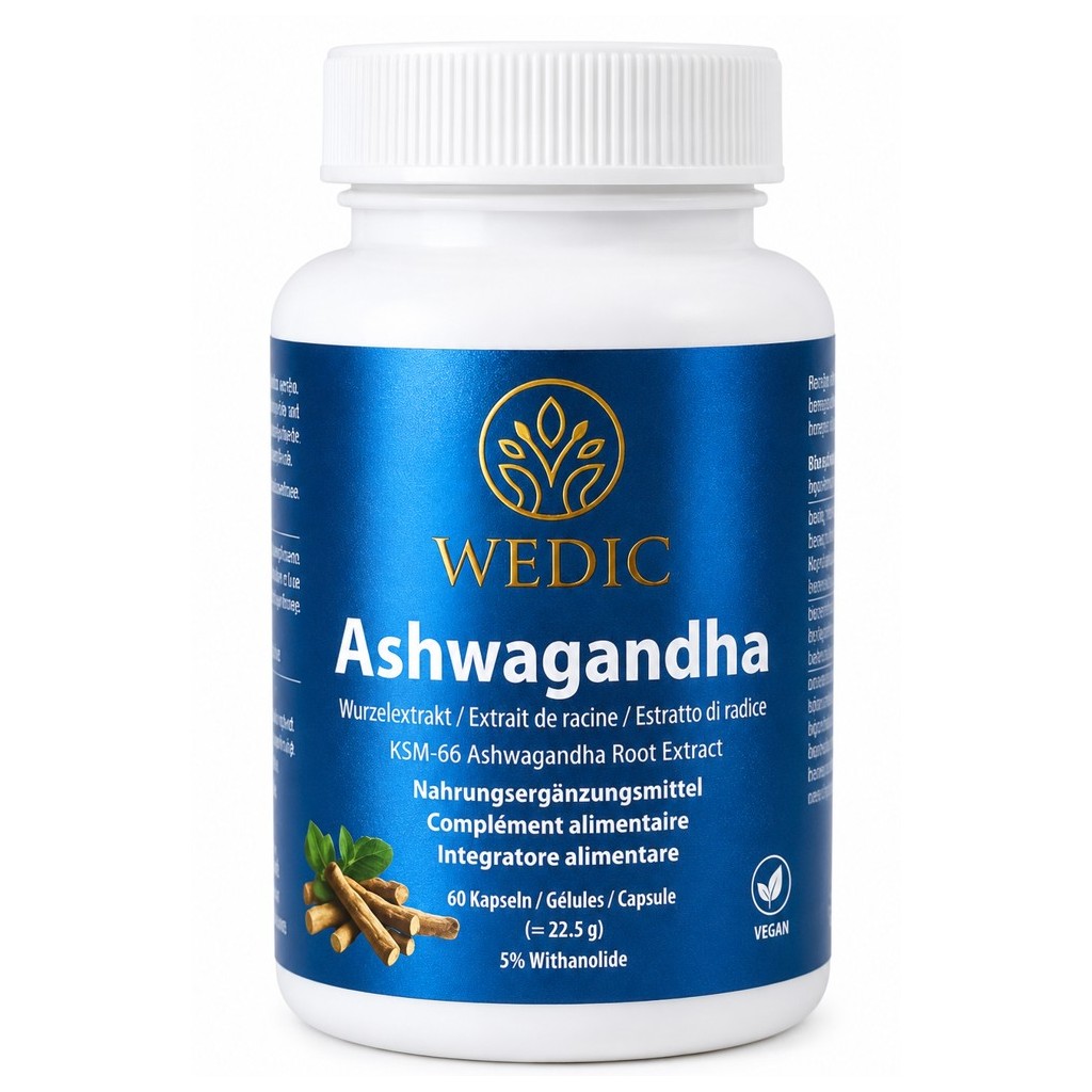 WEDIC Ashwagandha Kapseln (60 Stk)