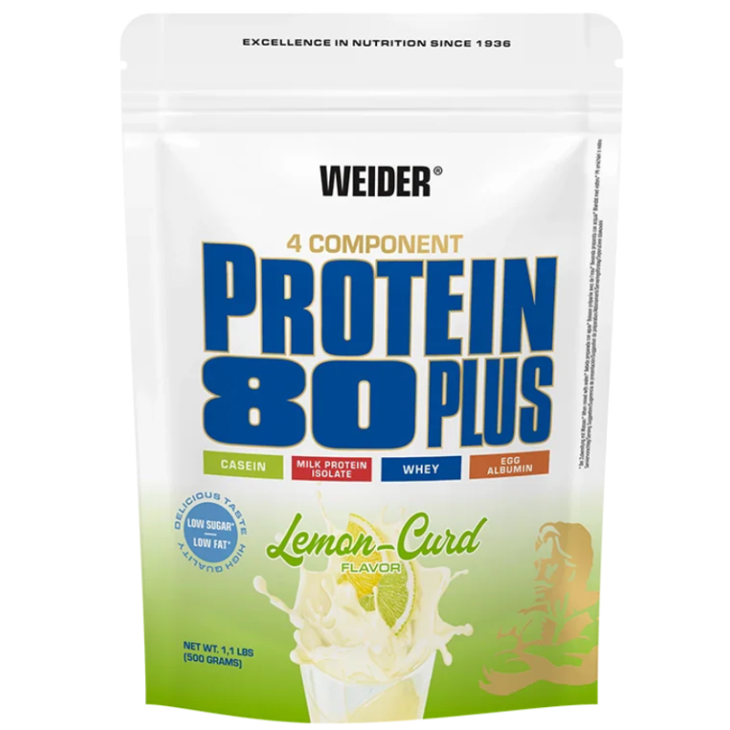 Weider Protein 80 Plus Zitrone-Quark (500g)