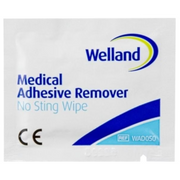 Welland Adhesive Klebstoffentferner Tüchlein, 72x165mm (50 Stk)