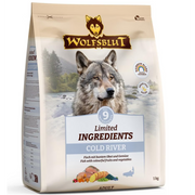 Wolfsblut Limited Ingredients Adult Cold River, Trockenfutter für Hunde (1kg)
