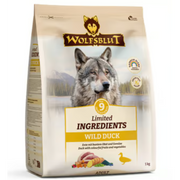 Wolfsblut Limited Ingredients Adult Wild Duck, Trockenfutter für Hunde (1kg)