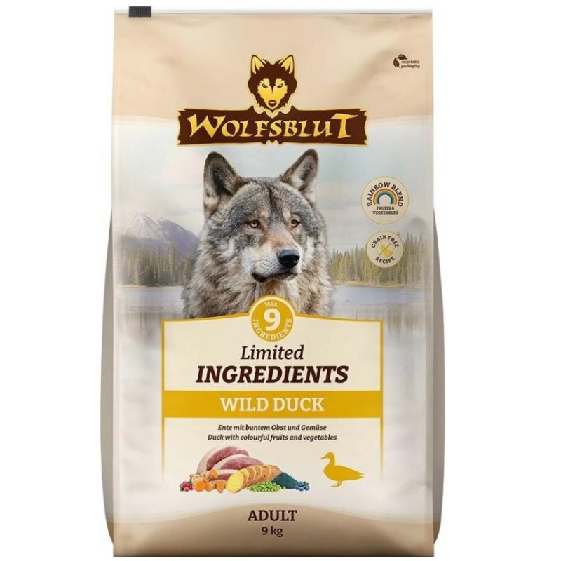 Wolfsblut Limited Ingredients Adult Wild Duck (9kg)