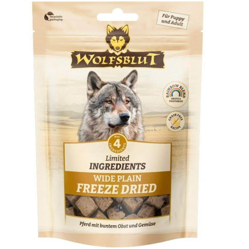 Wolfsblut Limited Ingredients Freeze Dried Wide Plain, Snacks für Hund ...