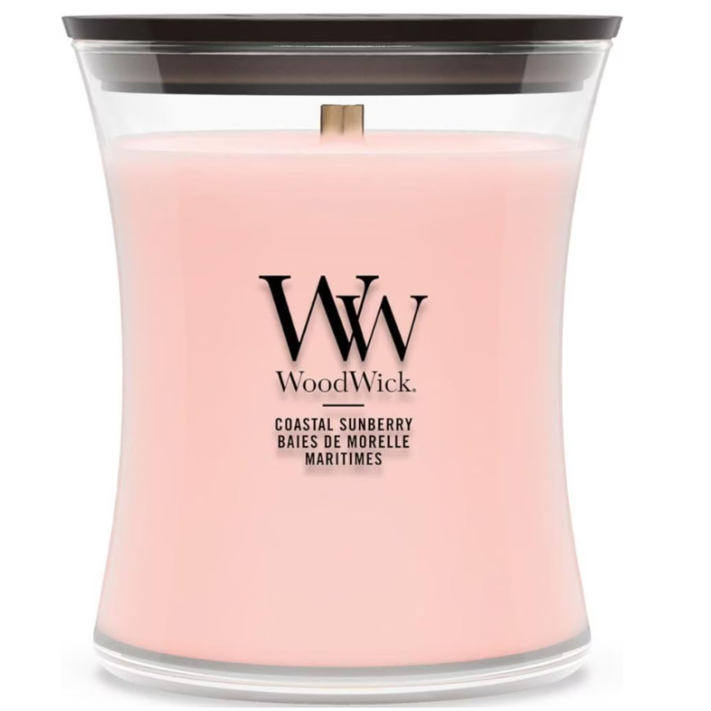 WoodWick Coastal Sunberry Duftkerze (275g)
