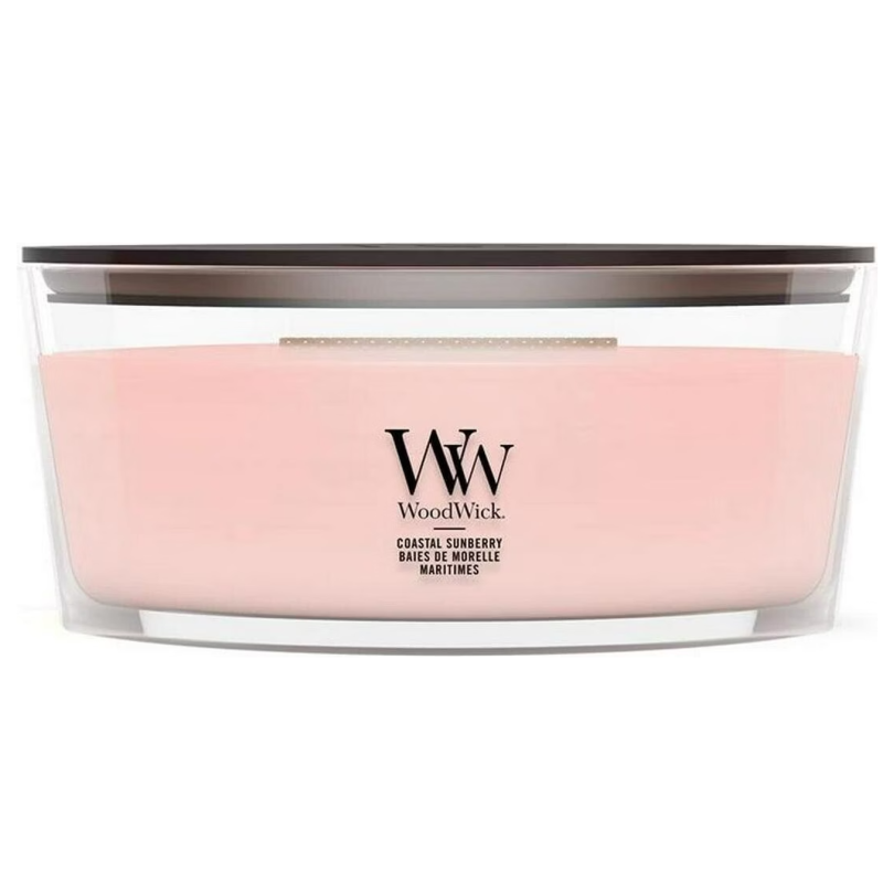 WoodWick Ellipse Coastal Sunberry Duftkerze (454g)