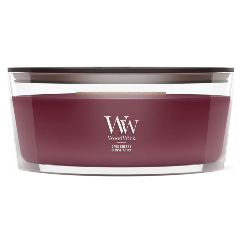 WoodWick Ellipse Dark Cherry Duftkerze (454g)