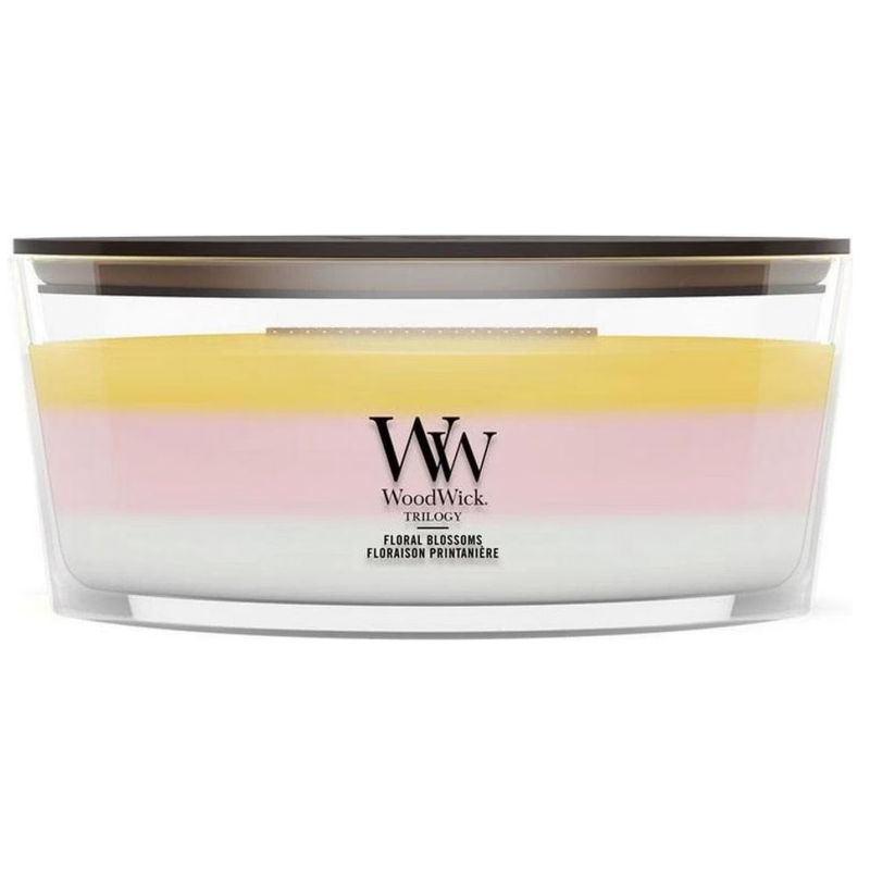 WoodWick Ellipse Floral Blossoms Duftkerze (454g)
