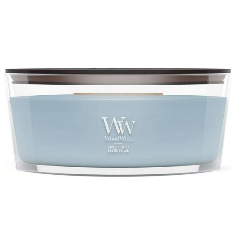 WoodWick Ellipse Lakeside Mist Duftkerze (454g)