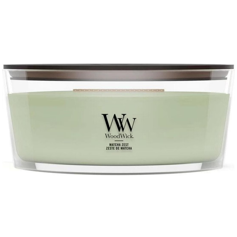 WoodWick Ellipse Matcha Zest Duftkerze (454g)