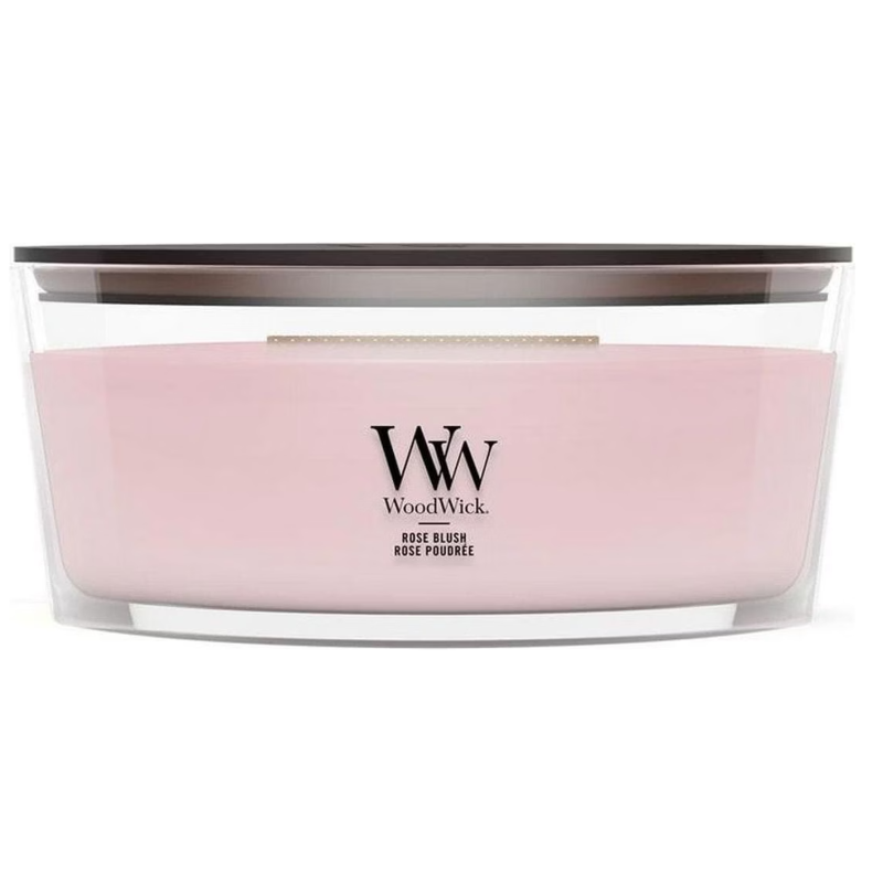 WoodWick Ellipse Rose Blush Duftkerze (454g)