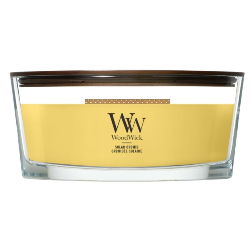 WoodWick Ellipse Solar Orchid Duftkerze (454g)