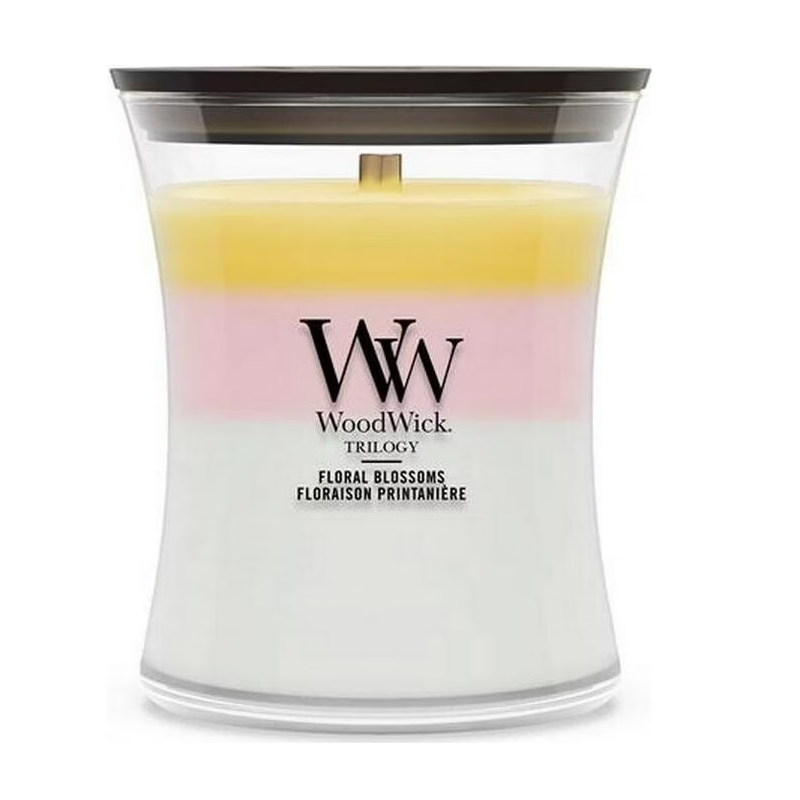 WoodWick Floral Blossoms Duftkerze (275g)
