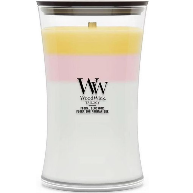WoodWick Floral Blossoms Duftkerze (610g)