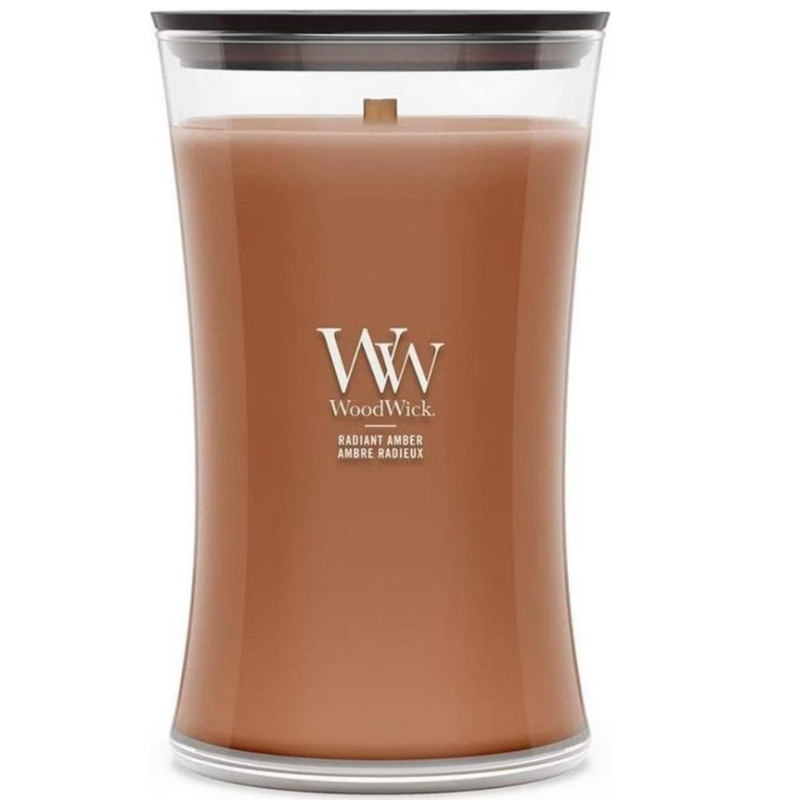 WoodWick Radiant Amber Duftkerze (610g)