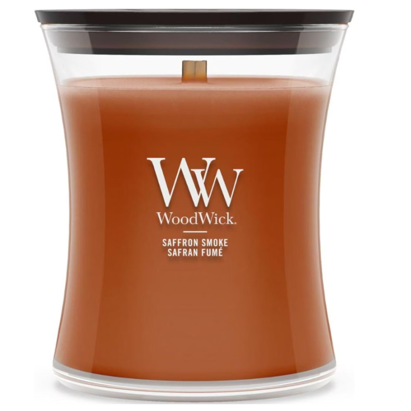 WoodWick Saffron Smoke Duftkerze (275g)
