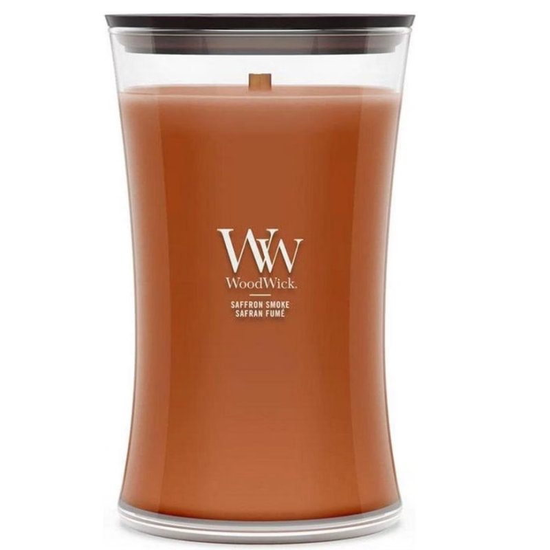 WoodWick Saffron Smoke Duftkerze (610g)