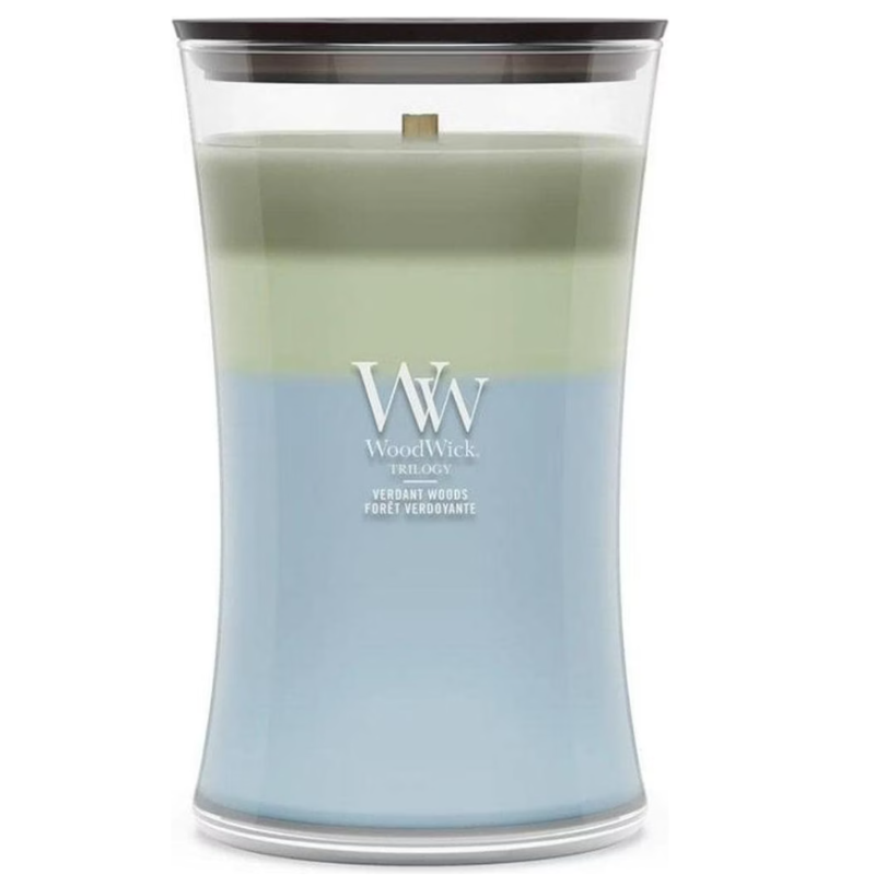 WoodWick Verdant Woods Duftkerze (610g)