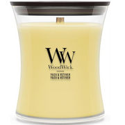 WoodWick Yuzu & Vetiver Duftkerze (275g)