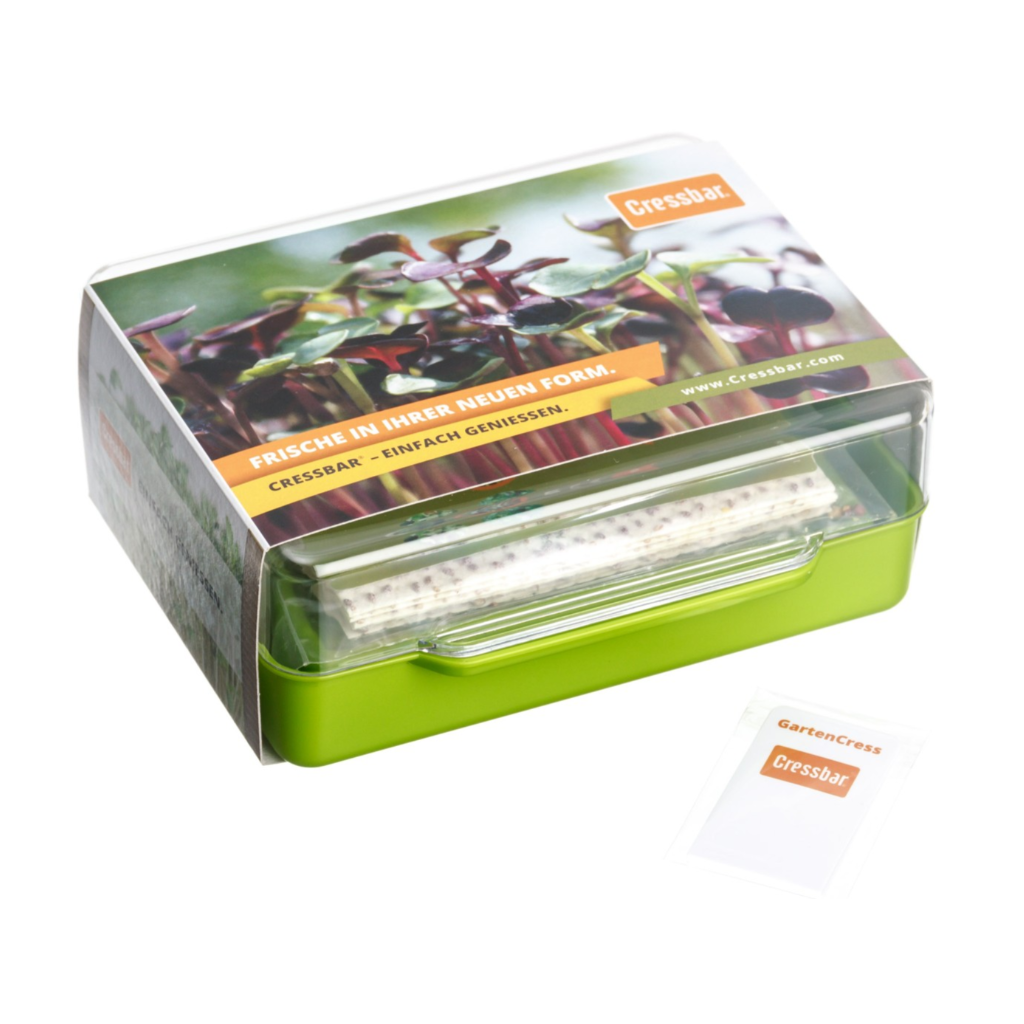 Wyss Garten Cressbar Starter Kit, grün (5-teilig)