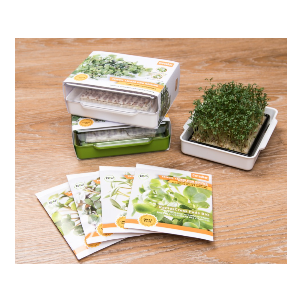 Wyss Garten Cressbar Starter Kit, weiss (5-teilig)