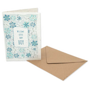 Wyss Garten Postkarte aus Samenpapier, Baby Boy (1 Stk)