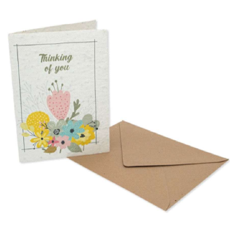 Wyss Garten Postkarte aus Samenpapier, Thinking of You (1 Stk)