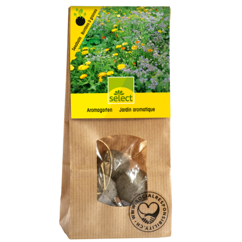 Wyss Garten Seedballs Aromagarten im Stehbeutel (6 Stk)