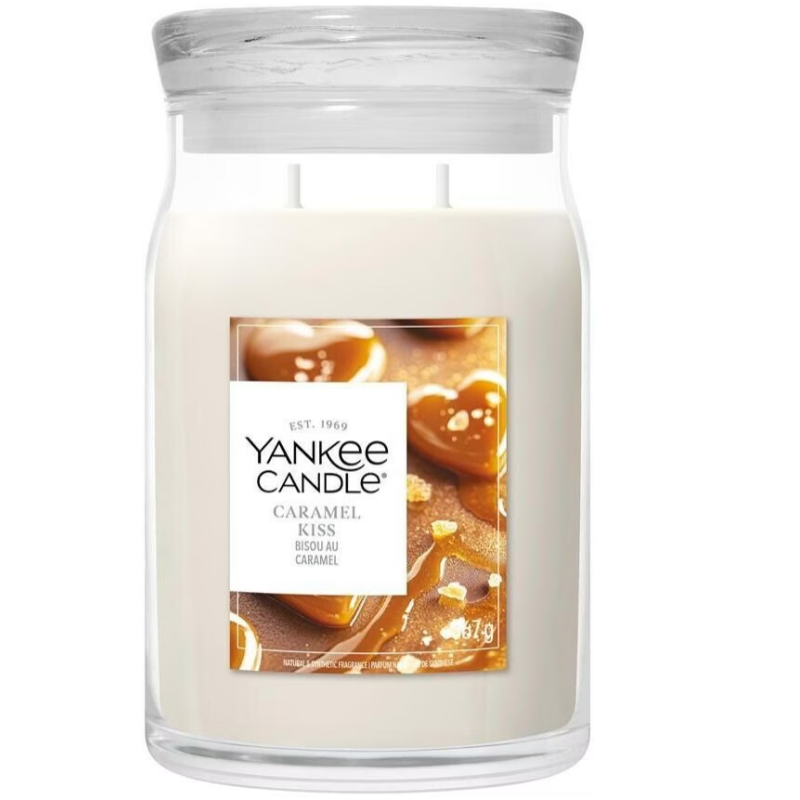 Yankee Candle Caramel Kiss Duftkerze (567g)