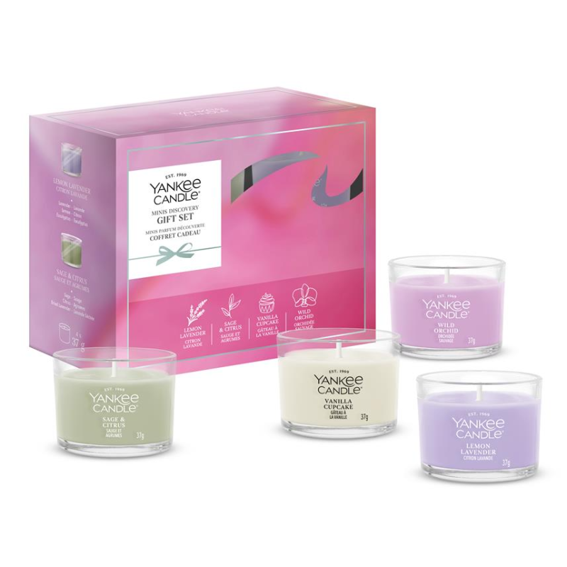 Yankee Candle Geschenkset Mini Filled Votives (4x37g)