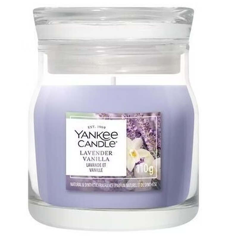 Yankee Candle Lavender Vanilla Duftkerze (110g)