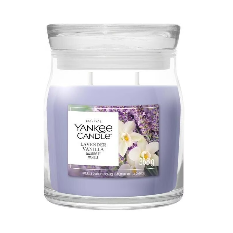 Yankee Candle Lavender Vanilla Duftkerze (368g)