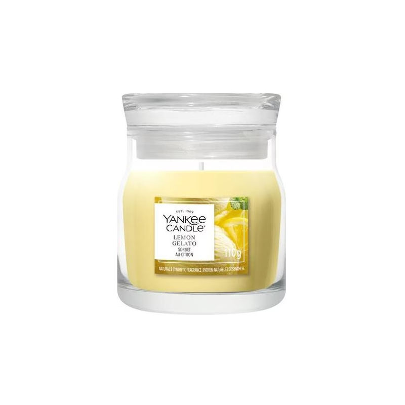Yankee Candle Lemon Gelato Duftkerze (110g)