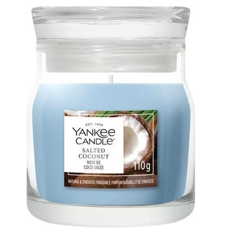 Yankee Candle Salted Coconut Duftkerze (110g)