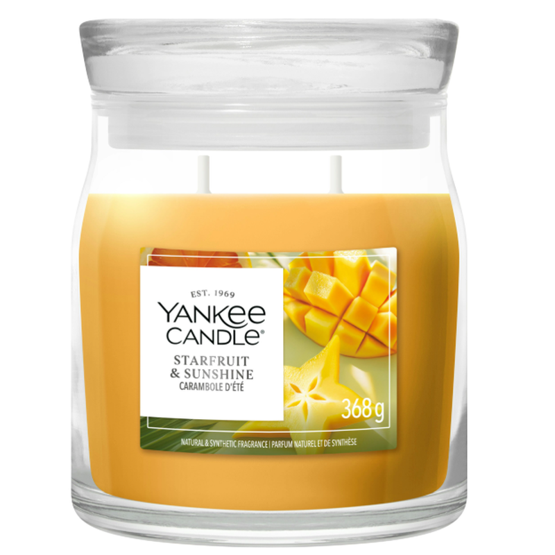 Yankee Candle Starfruit & Sunshine Duftkerze (368g)