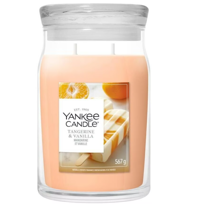 Yankee Candle Tangerine & Vanilla Duftkerze (567g)
