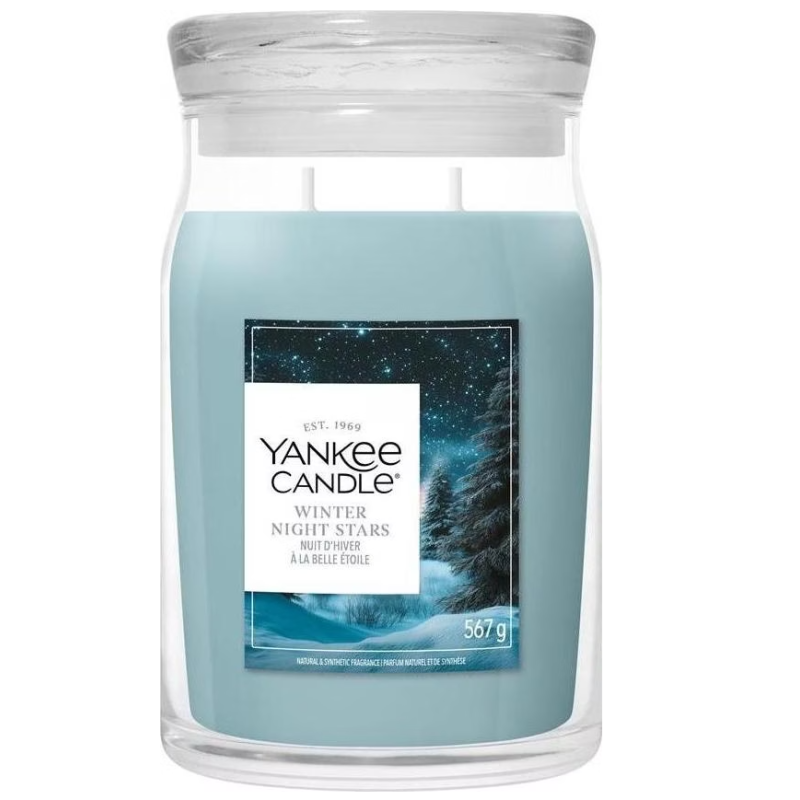 Yankee Candle Winter Night Stars Duftkerze (567g)