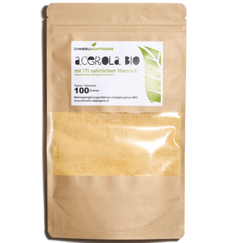 Zimmerli Adaptogene Acerola Pulver Bio (100g)