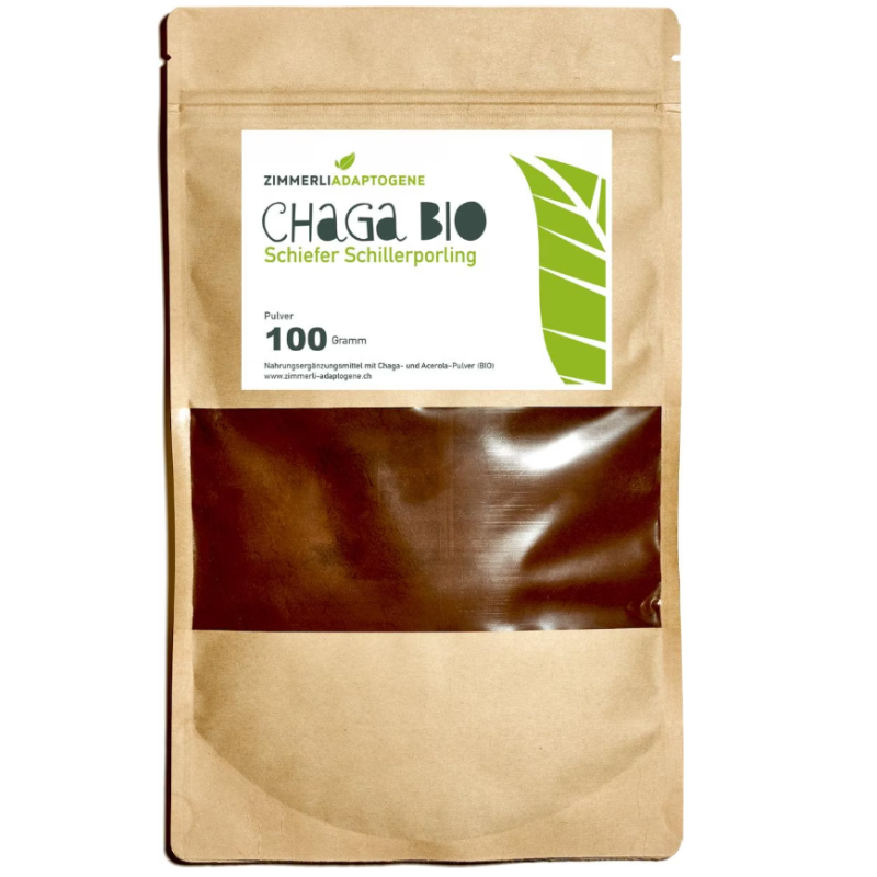 Zimmerli Adaptogene Chaga Pulver Bio (100g)