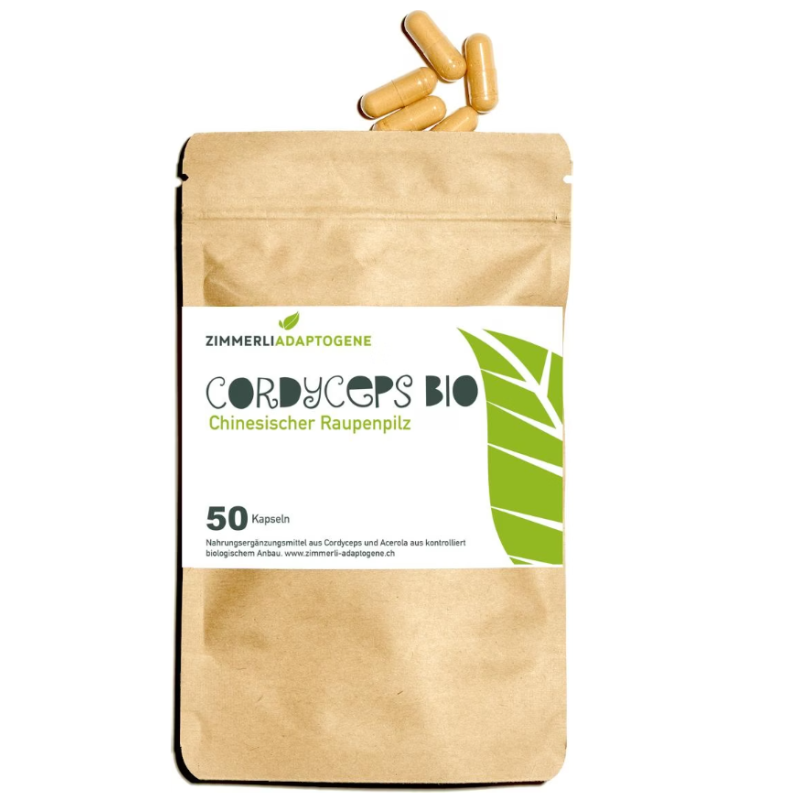 Zimmerli Adaptogene Cordyceps Kapseln Bio (50 Stk)