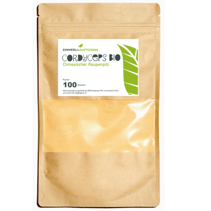 Zimmerli Adaptogene Cordyceps Pulver Bio (100g)