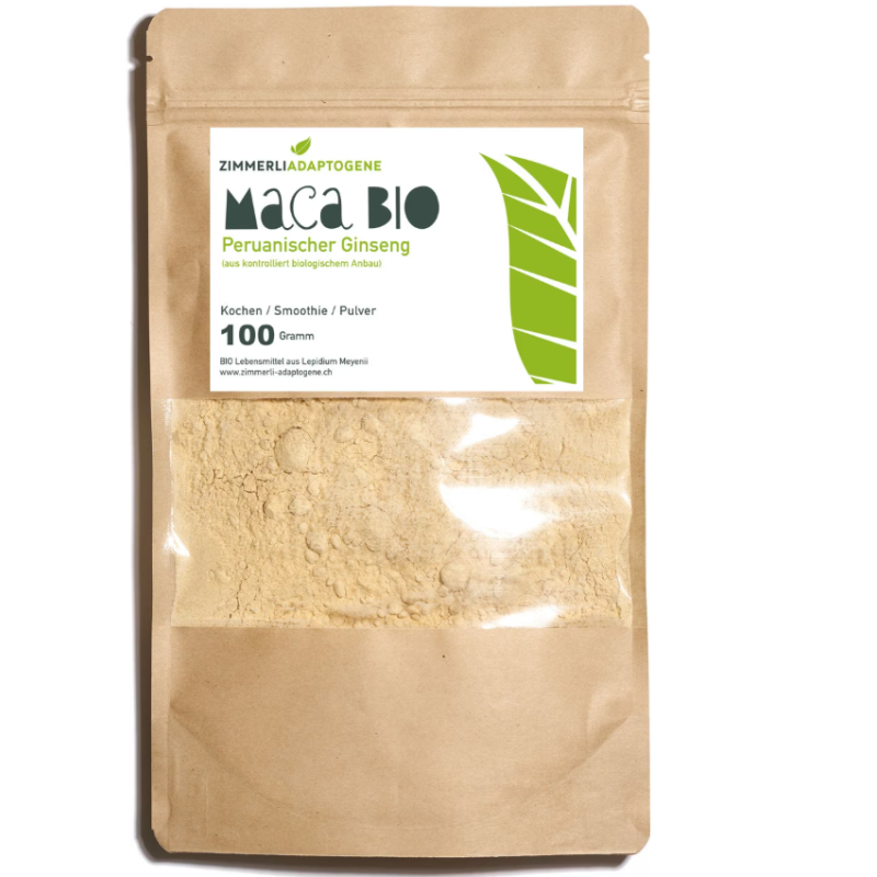 Zimmerli Adaptogene Maca Pulver Bio (100g)
