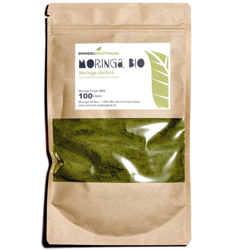 Zimmerli Adaptogene Moringa Pulver Bio (100g)