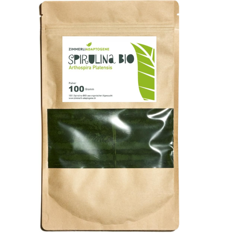 Zimmerli Adaptogene Spirulina Pulver Bio (100g)
